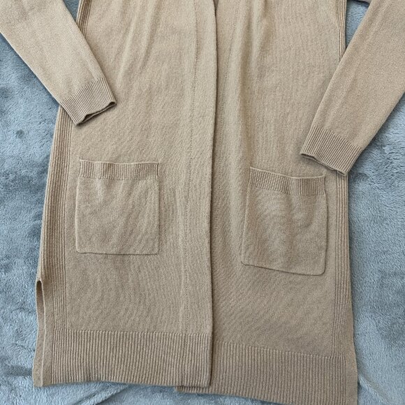 Halogen Wool Cashmere Sweater Long Cardigan Women's XS - Picture 2 of 7